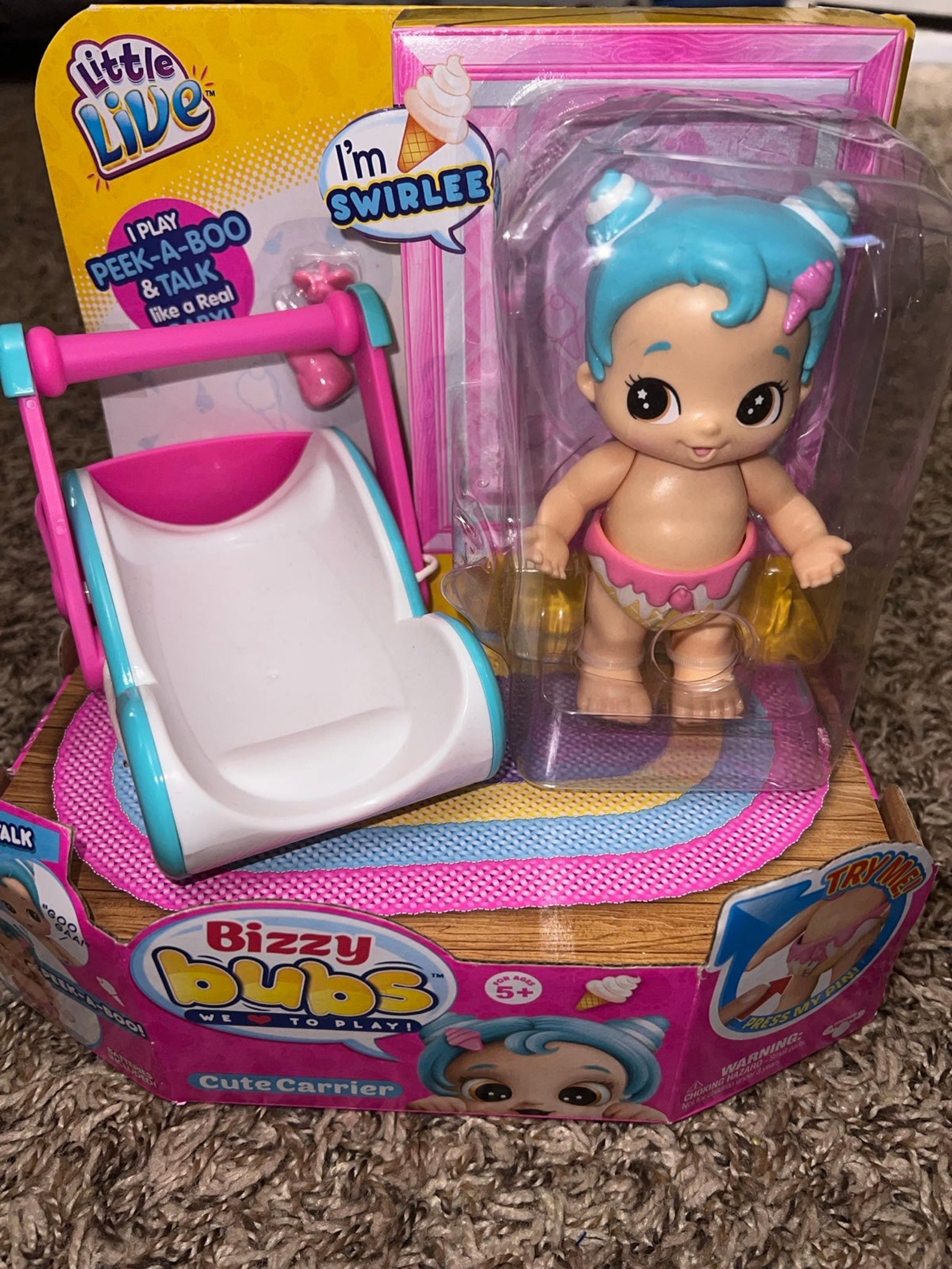 Little Live Bizzy Bubs Cute Carrier New