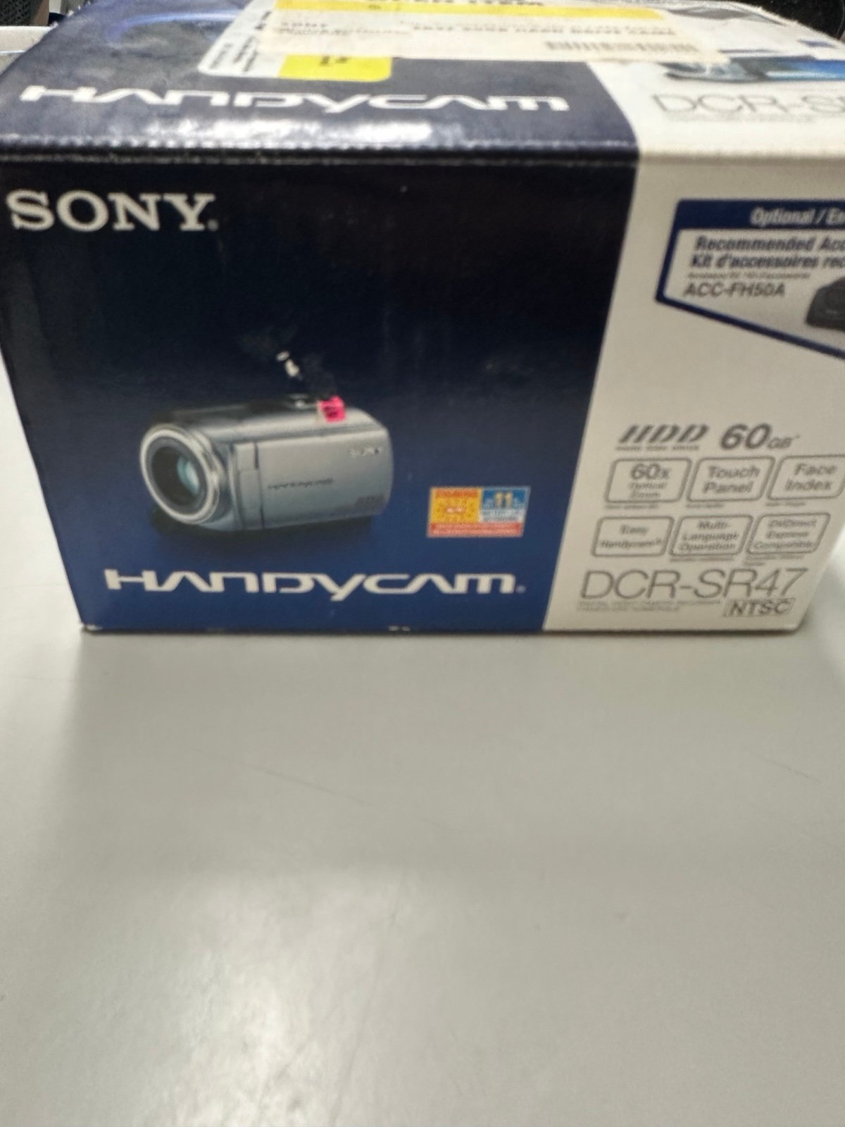 Sony DCR-SR47 Handycam Camcorder 60GB HDD 60X Optical Zoom Digital Video