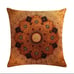 NWT 4pc Boho Mandala throw pillow cover zipper closure pillowcase