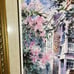 Vintage 90s Josie Van Gent Edell April in Charleston art print signed framed