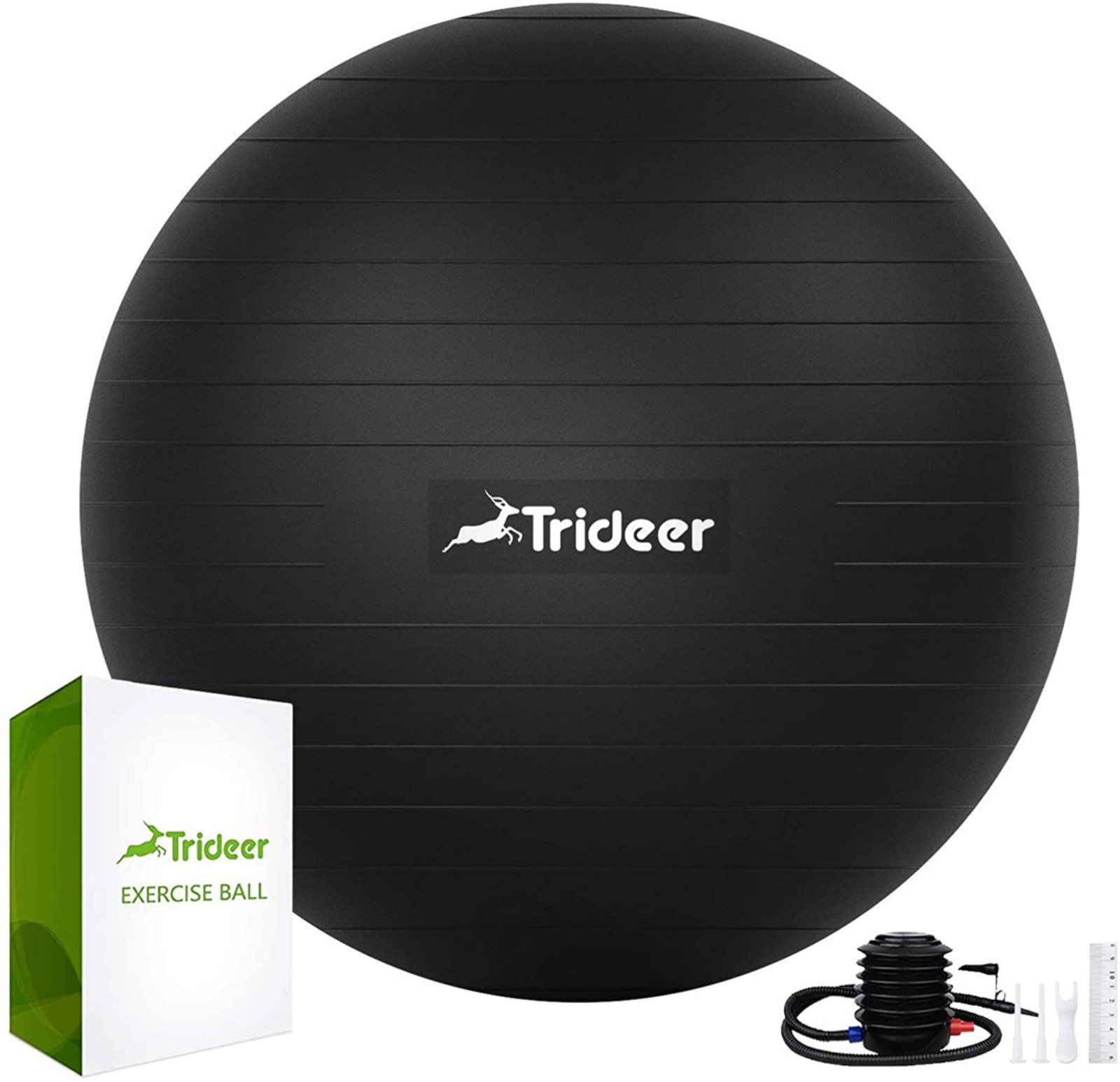 Trideer Extra Thick Yoga & Exercise Ball, 5 Sizes Ball Chair