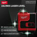Milwaukee 4D 16 Lines Green Beam 360° Self-leveling Laser Levels Horizontal And