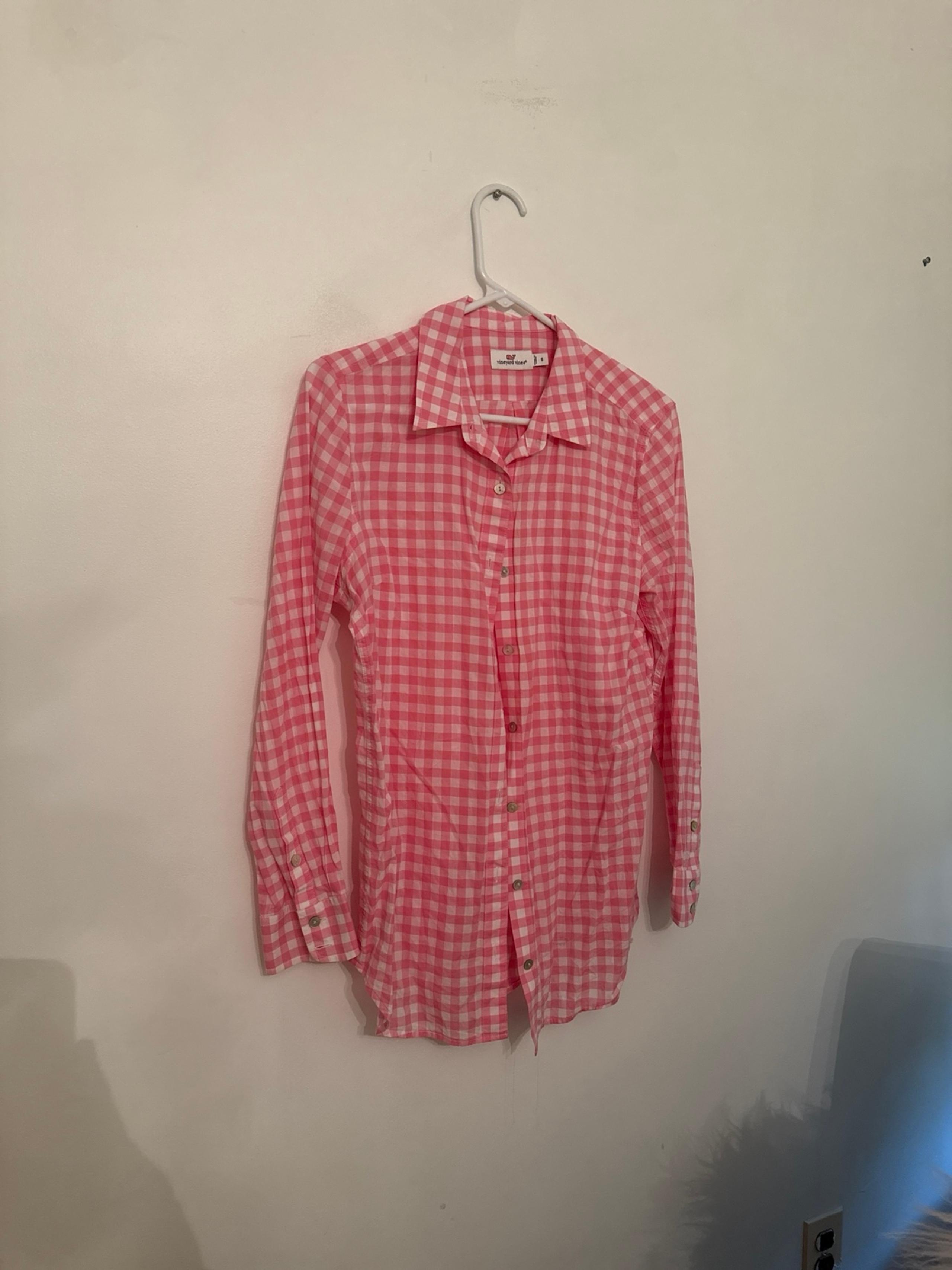Vineyard Vines PINK Lightweight Button Down