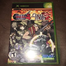 New Metal slug 4 & 5 xbox complete