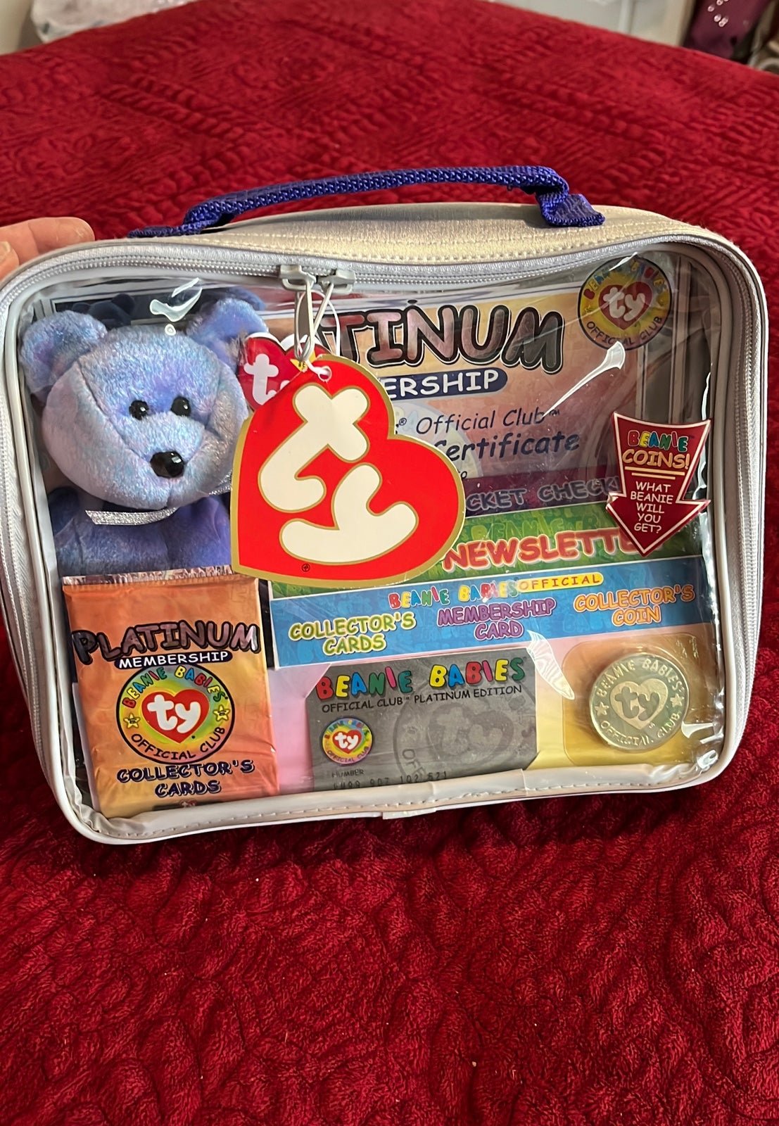 1999 Beanie Babies Platinum Membership Kit