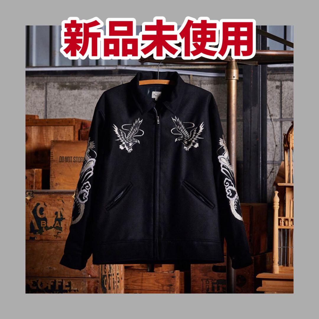 TOYO GOLD ARKnets Wool Souvenir Jacket Sukajan Eagle x Dragon