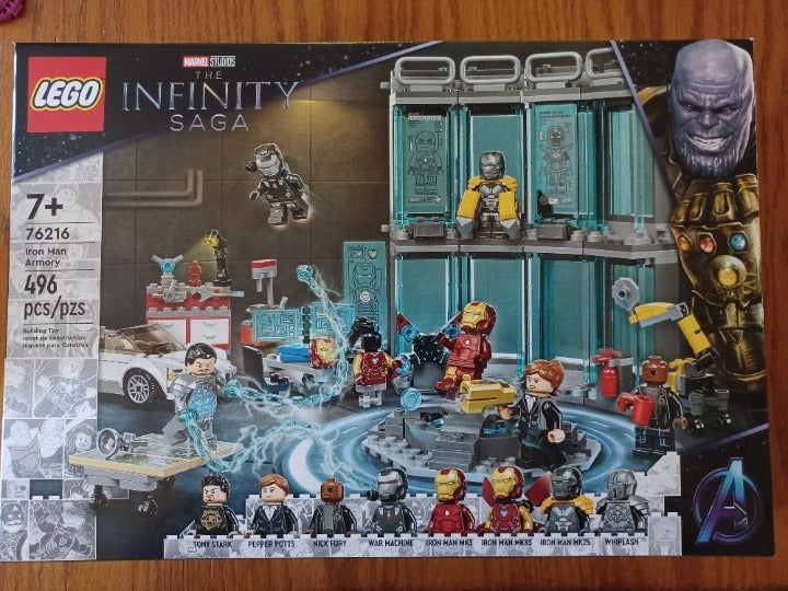 76216 Marvel Iron hotsell Man Armory. New Sealed Mint Box!
