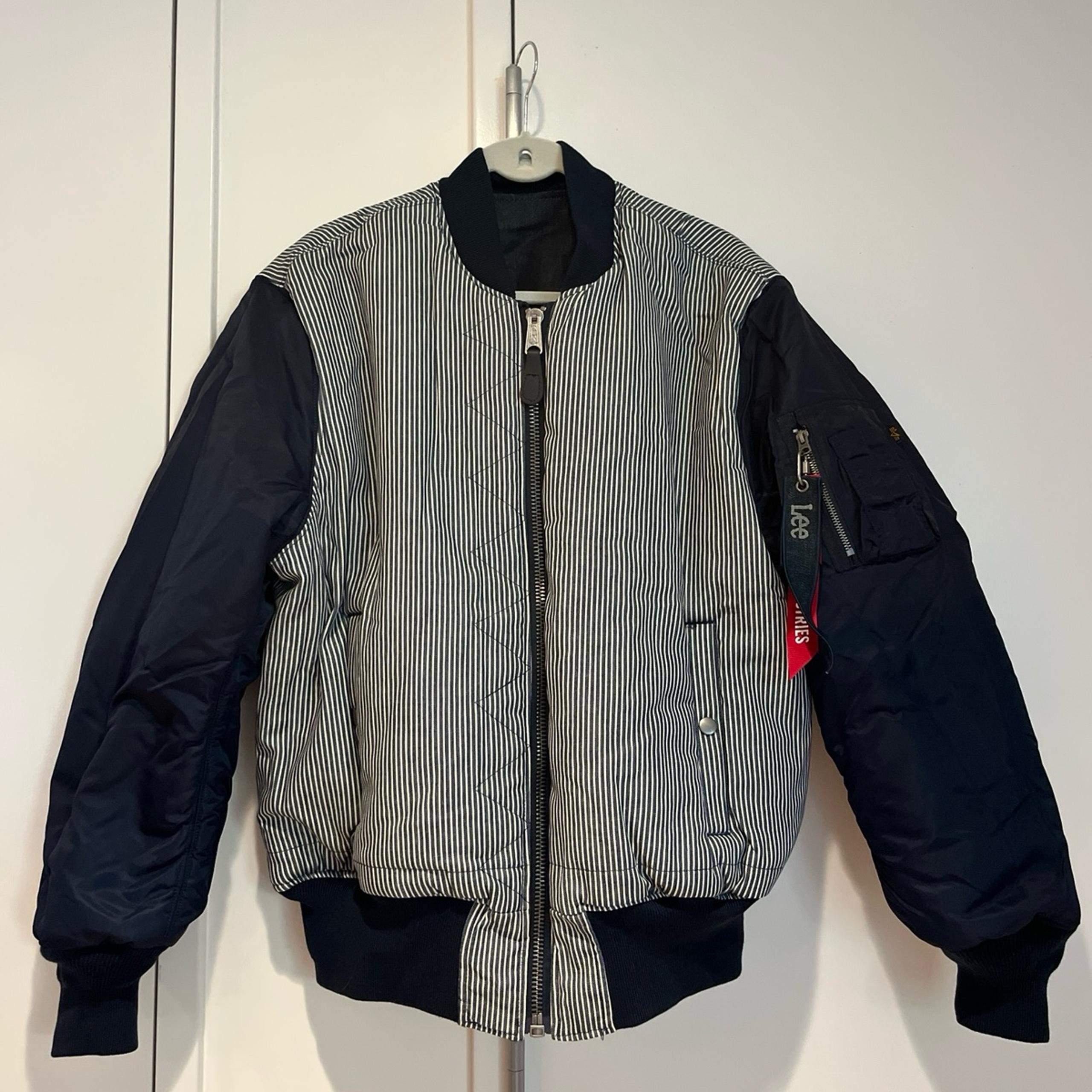 Lee x Alpha Industries Reversible Jacket Size Large