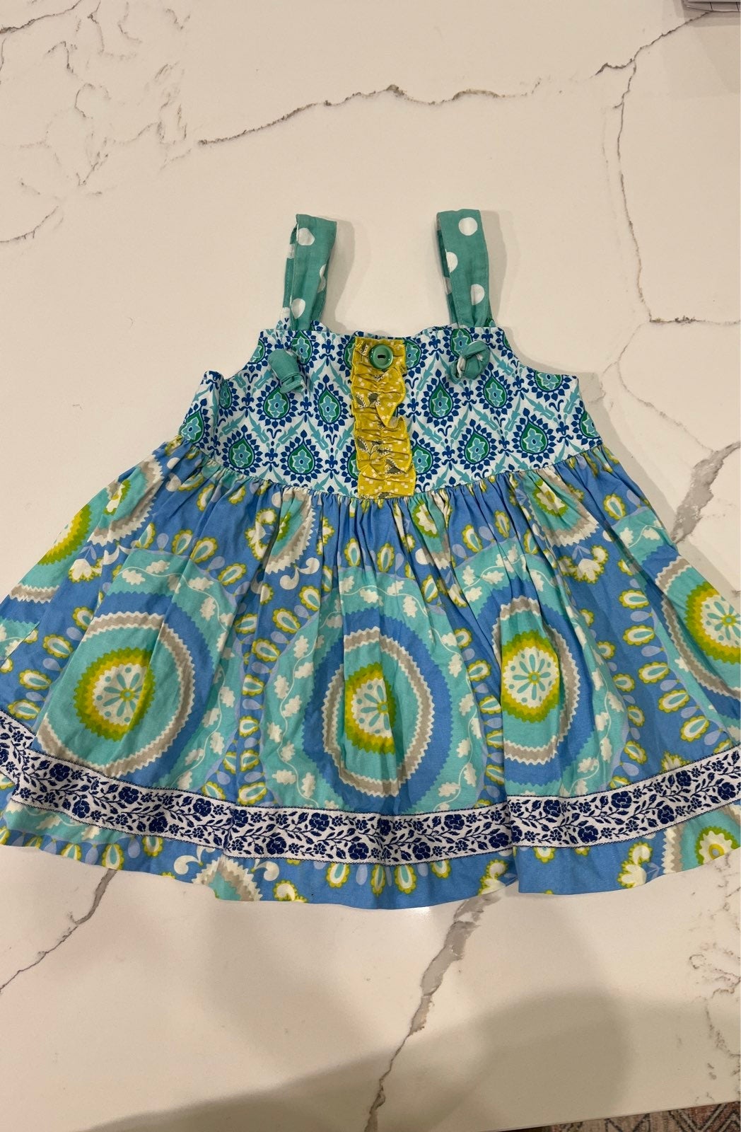 Sz 4 Matilda Jane platinum tunic