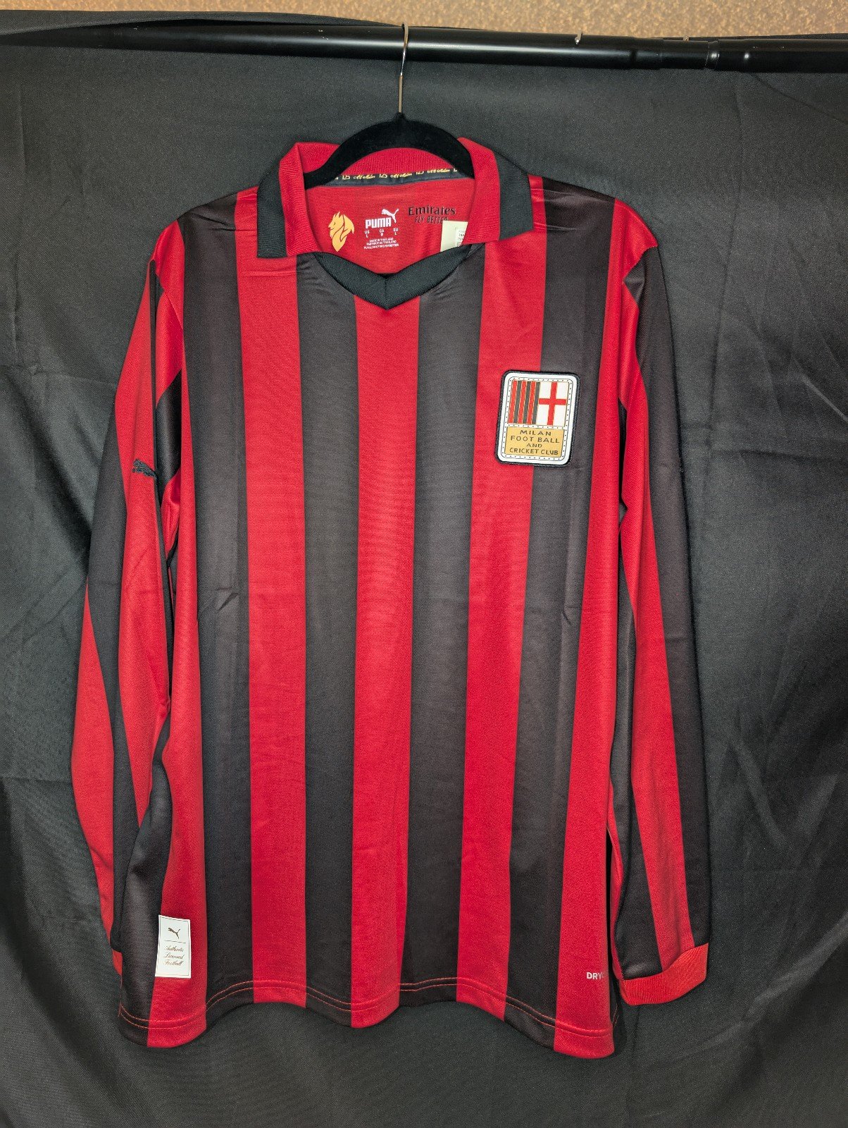 PUMA AC Milan 125th Anniversary Long Sleeve Jersey – Limited Edition