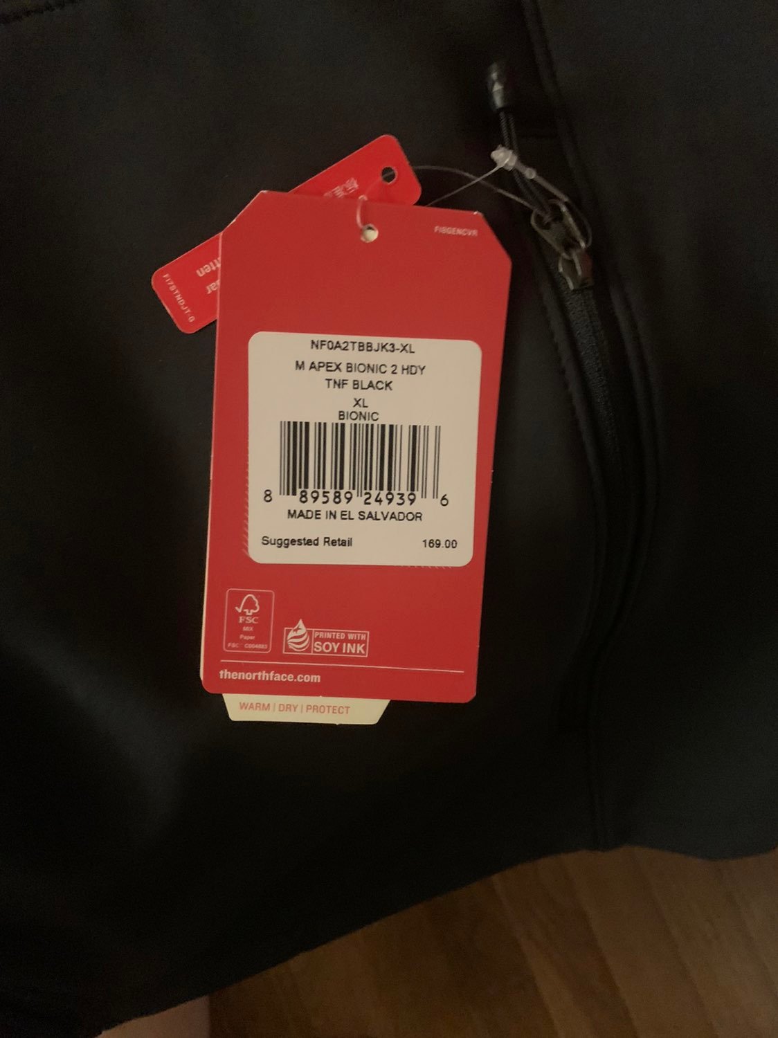 The North Face jacket