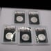 11132302-1941, 1942, 1943, 1944 & 1945 90% Silver WWII Walking Liberty Half Doll