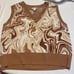 Neon Rose Women's Tan and Brown Jumper Size 18