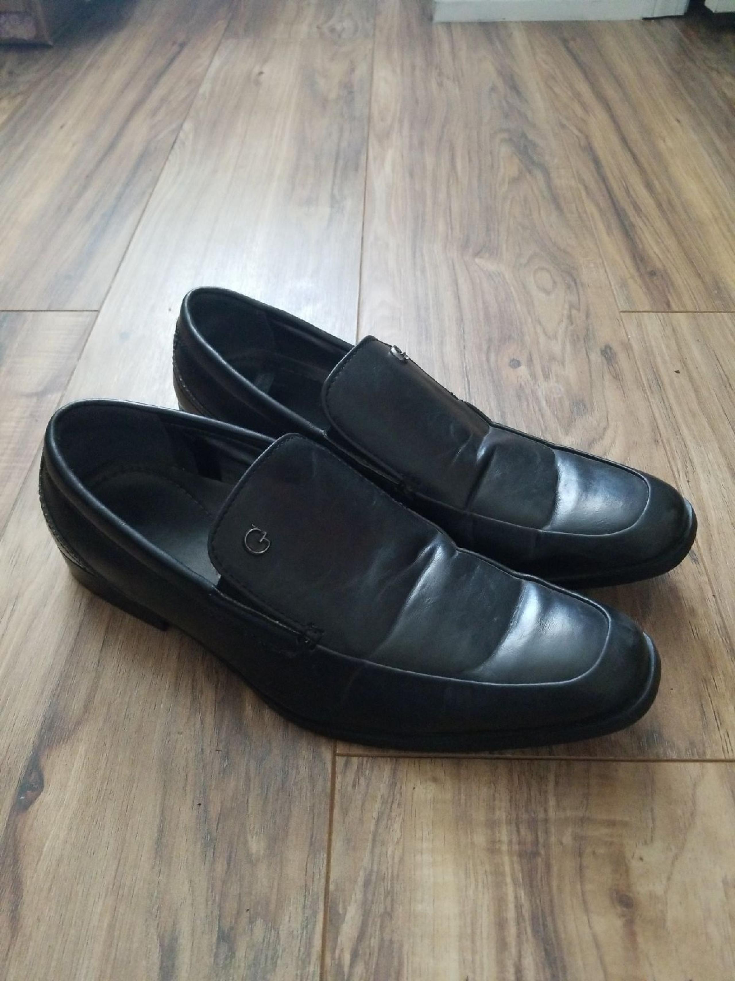 Men's Guess Black Slip On Loafers