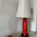 Uttermost 27422 Bellante Red Table Lamp
