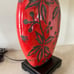 Uttermost 27422 Bellante Red Table Lamp