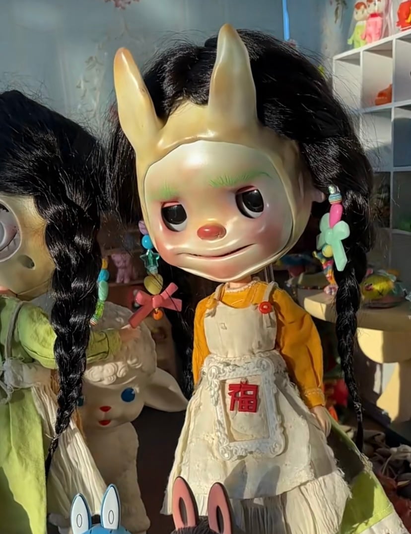 Brand new blythe doll nbl based labubu theme