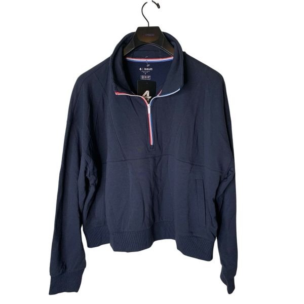 Fourlaps Rush Quarter Zip navy men's size XL NEW WITH TAGS
