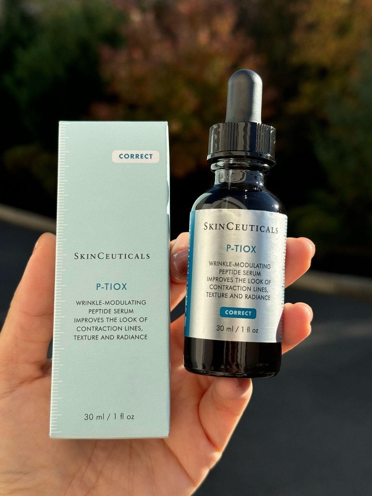 SkinCeuticals P-TIOX Anti-Wrinkle Peptide Serum (1 fl. oz.) NEW SEALED IN BOX