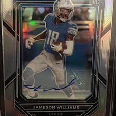 Jameson Williams 2022 Prizm Silver Auto