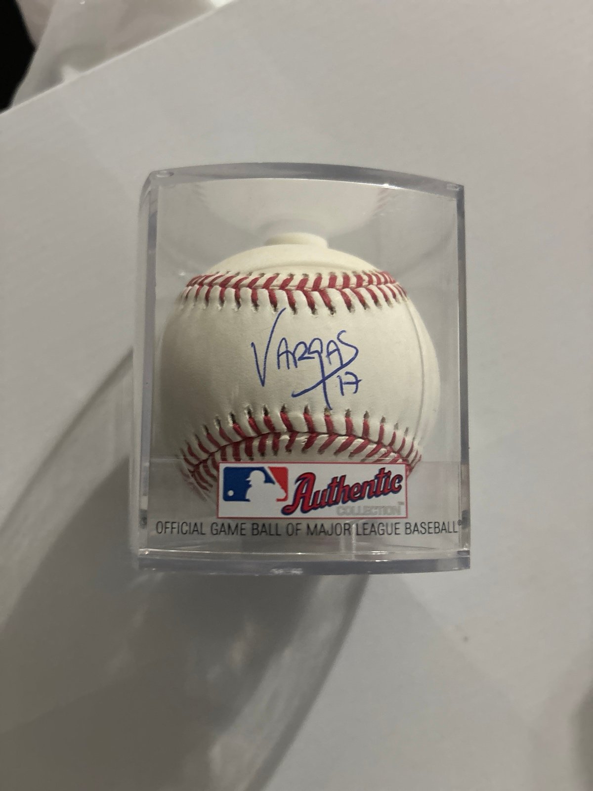 Dodgers Miguel Vargas Signed Baseball