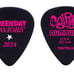 Green Day Mike Dirnt Signature Dumpunk Black Guitar Pick - 2024 Saviors Tour