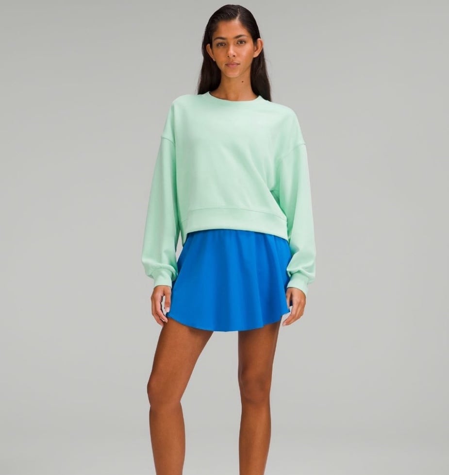 NWT Lululemon Perfectly Oversized Cropped Crew Size 2