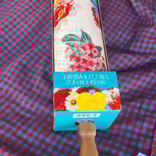 PIONEER WOMAN FLOWER FANCY FLOURISH ceramic rolling pin NEW stoneware acacia