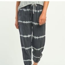 DEX | Gray and white tie dye joggers sz. L