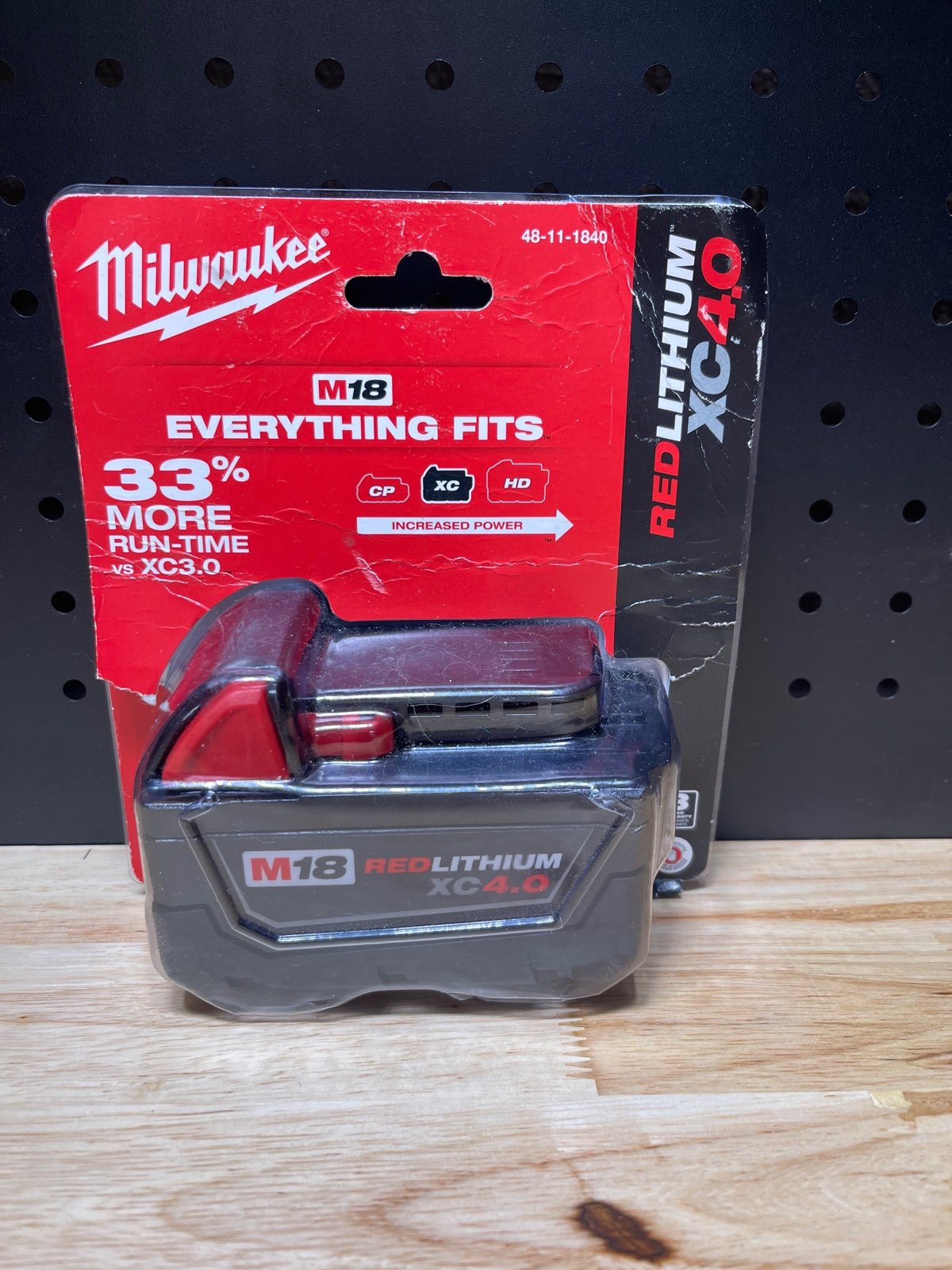 Milwaukee M18 Red Lithium XC 4.0 AH Battery