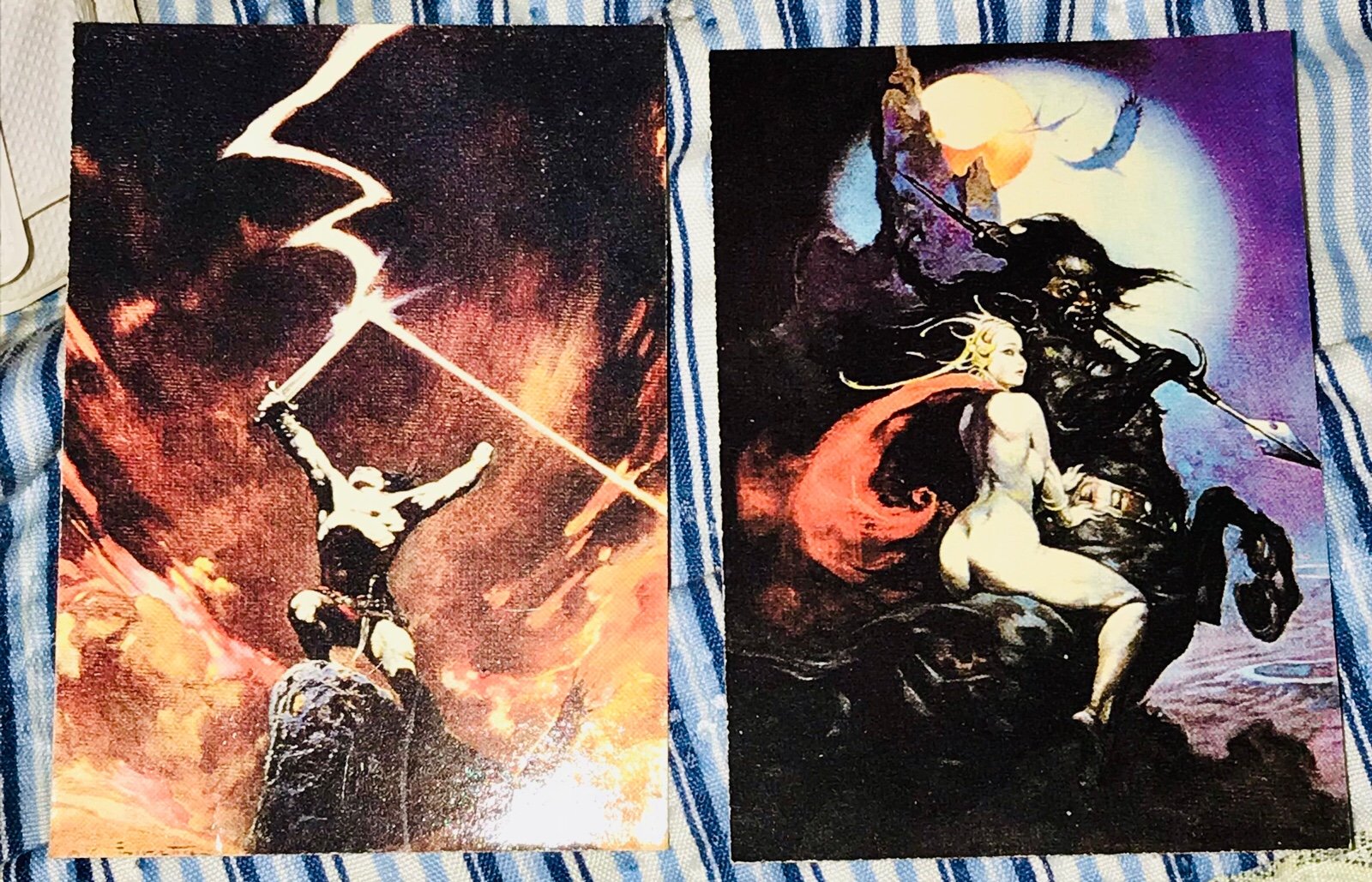 Extremely Rare Frank Frazetta Comic Images #59 & #79