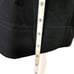 Cop. Copine Kardinal Robe Scuba Dress Black Neoprene A-Line Taille 36 Women's S