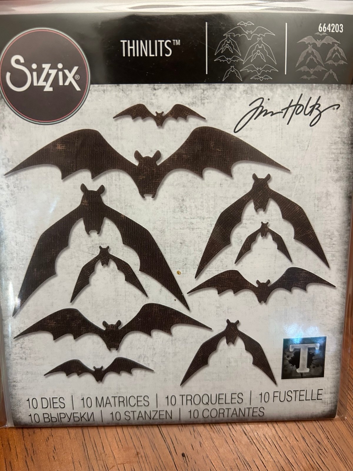 Sizzix Tim Holtz Bat Crazy 664203