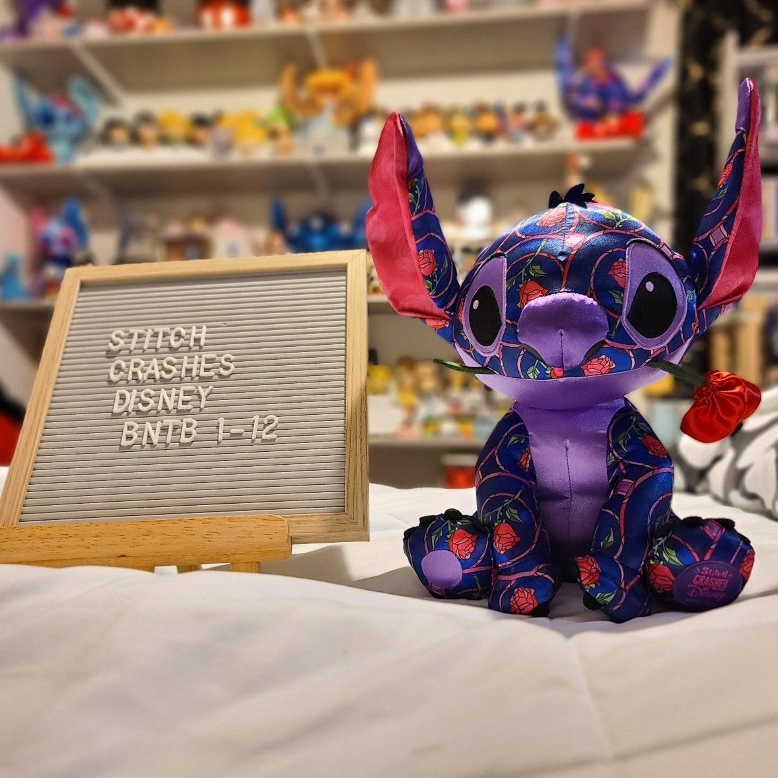 Stitch Crashes Disney Plush 1/12 Beauty and the Beast