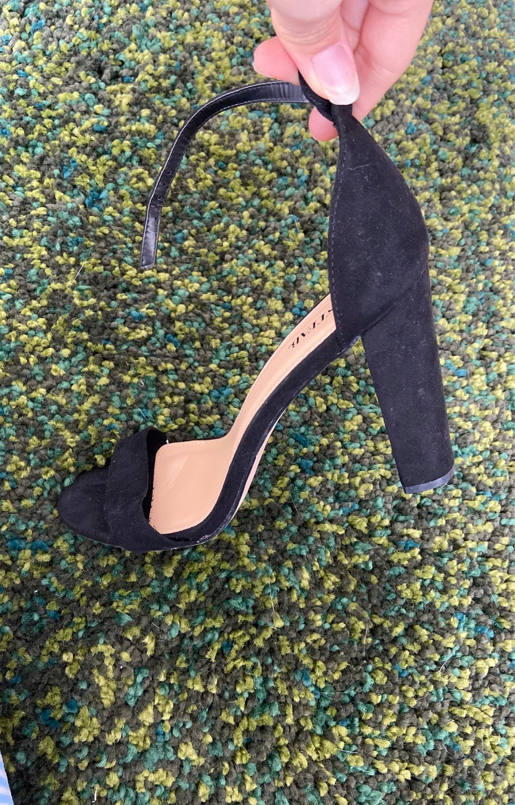 Black heels