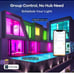 Linkind 6 Pack WiFi Smart Bulb A19 RGBTW App Controlled / Works With Alexa!!
