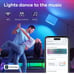 Linkind 6 Pack WiFi Smart Bulb A19 RGBTW App Controlled / Works With Alexa!!
