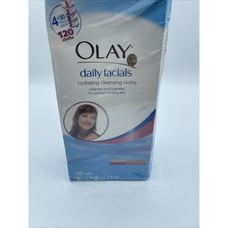 Olay Daily Facials Hydrating Cleansing Cloths 120 discontinued normal to dry New