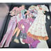 1940 Beautifully displayed Paper Doll Lot JANE WITHERS Whitman # 989 With Photos