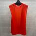 PERRIS Orange Sleeveless Knit