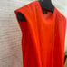 PERRIS Orange Sleeveless Knit