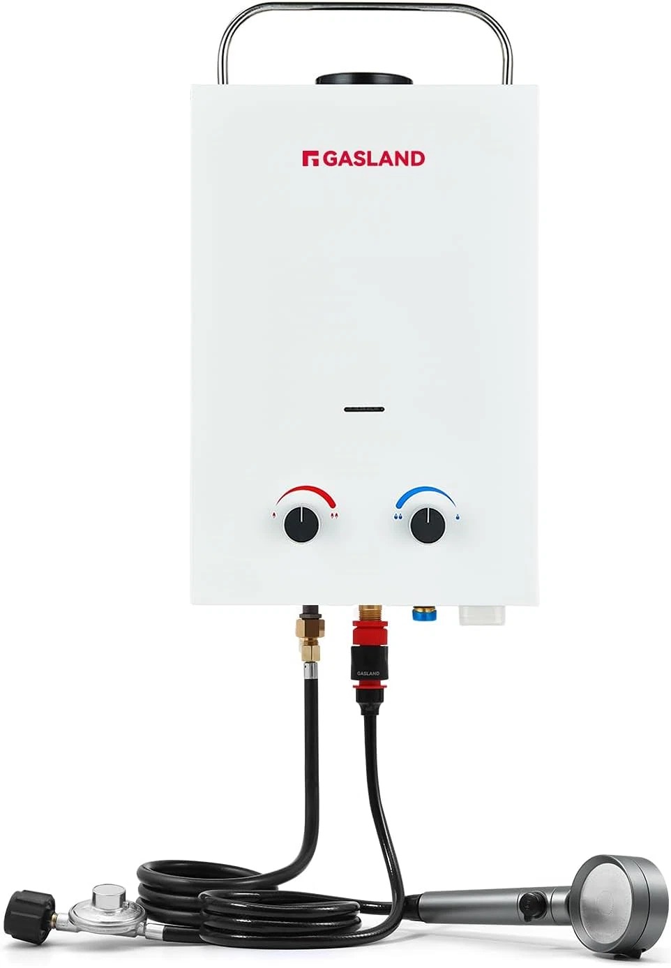 Propane Portable Water Heater, Outdoors BS158 1.58GPM 6L Tankless Gas Water Heat