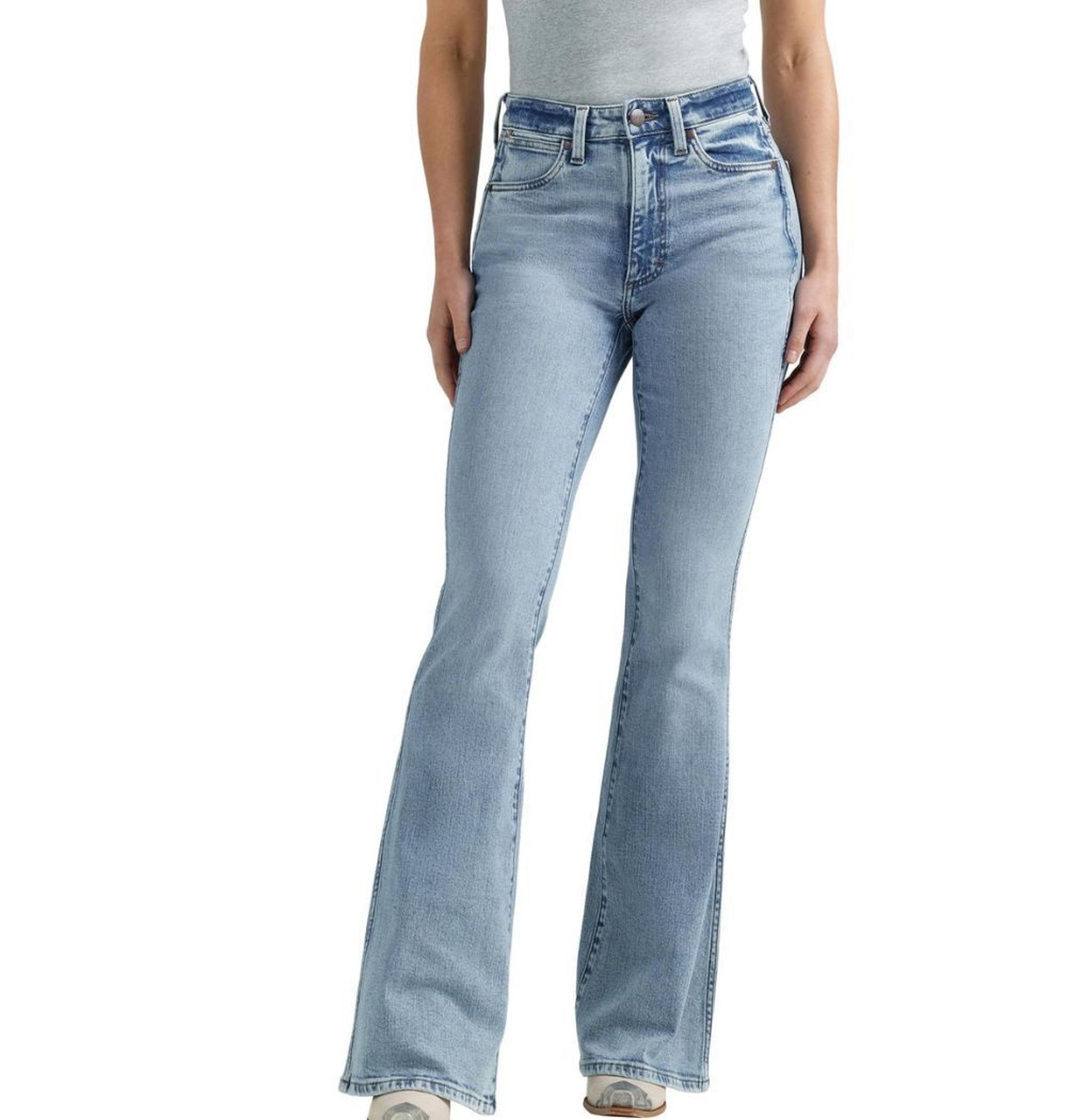 Wrangler Women's Bailey Retro High Rise Flare Jean - Giovanni