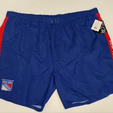 NHL Hockey New York Rangers Men’s 6XL Swim Shorts NWT Swim Trunks. New with tags