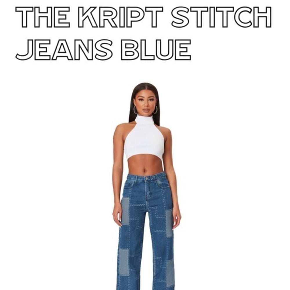 The Kript stitch jean sz 6