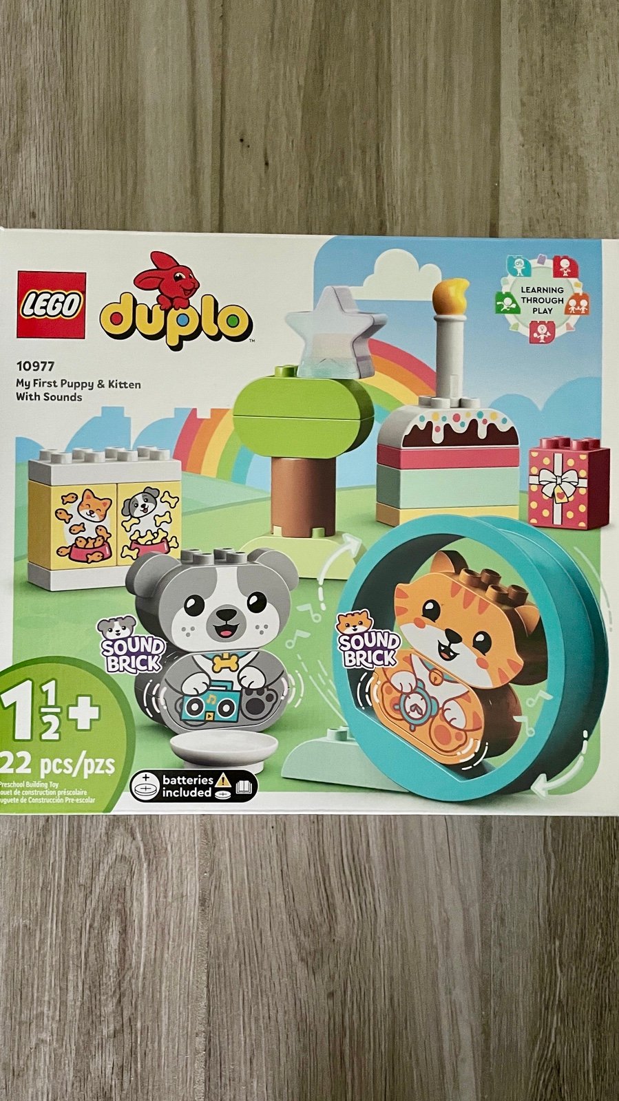 LEGO DUPLO 10977 My First Puppy & Kitten with Sounds. NEW/SEALED/IN HANDS