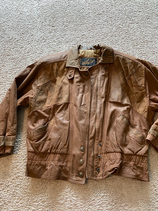 Womens Wilson Brown Leather Jacket