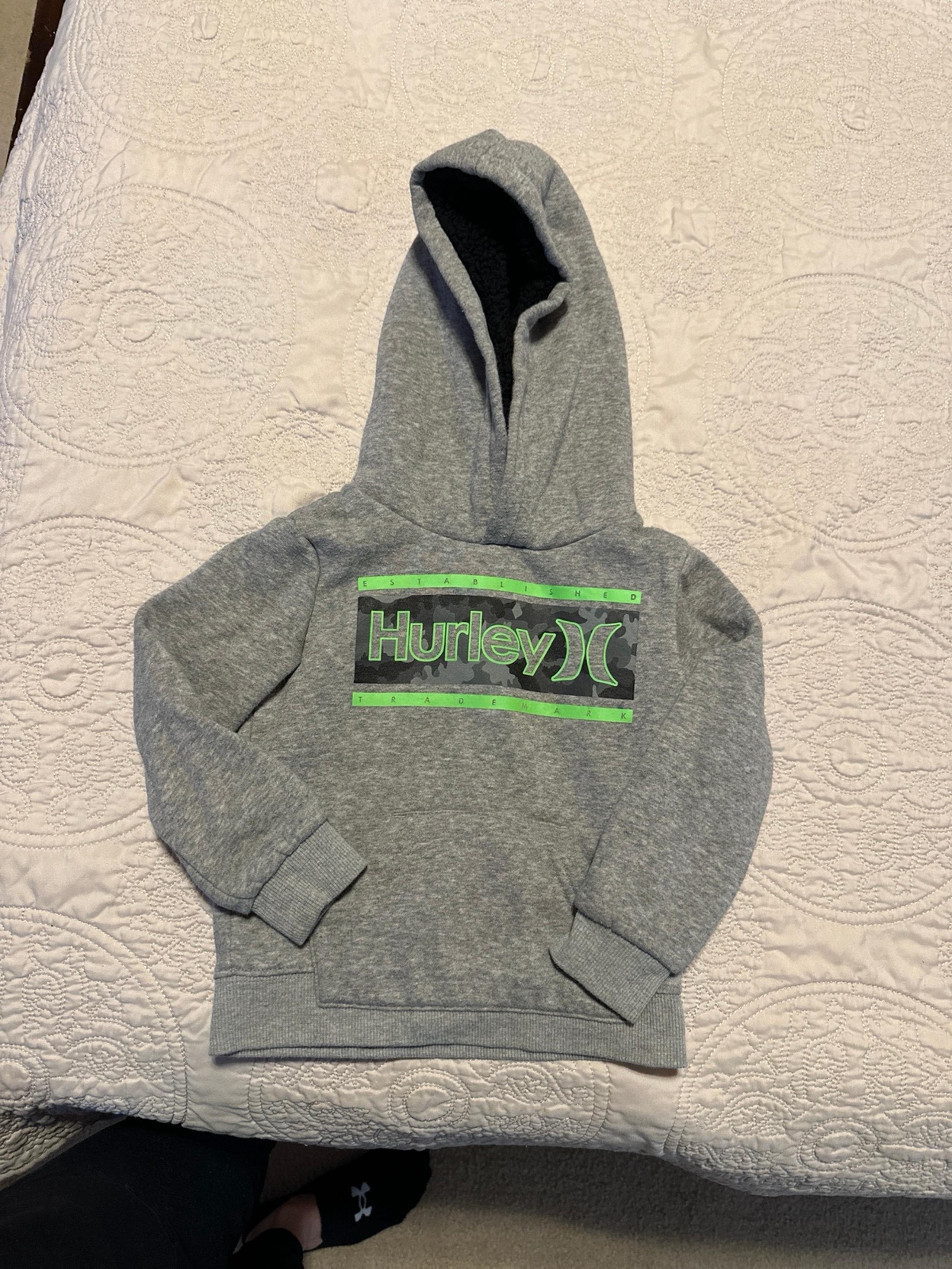 Toddler 2T fleece lined Hurley sweatshirt