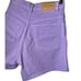 Pastiche Irvy Western Denim Shorts in Purple Size Medium