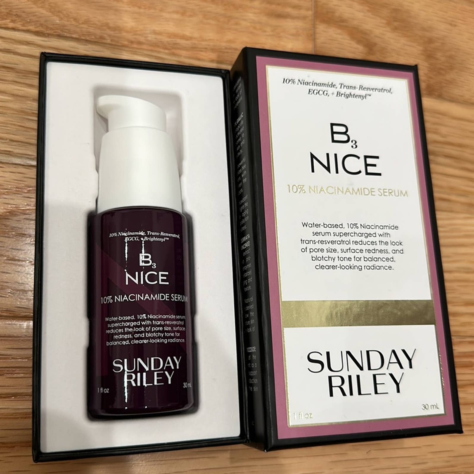 Sunday shops Riley B3 NICE 10% NIACINAMIDE SERUM